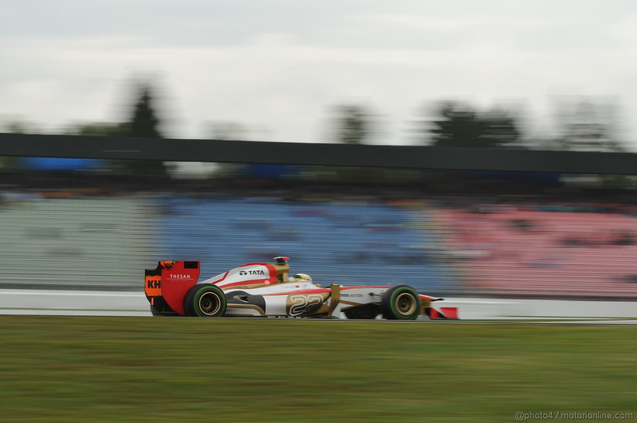 GP GERMANIA, 20.07.2012 - Prove Libere 2, Pedro de la Rosa (ESP) HRT Formula 1 Team F112