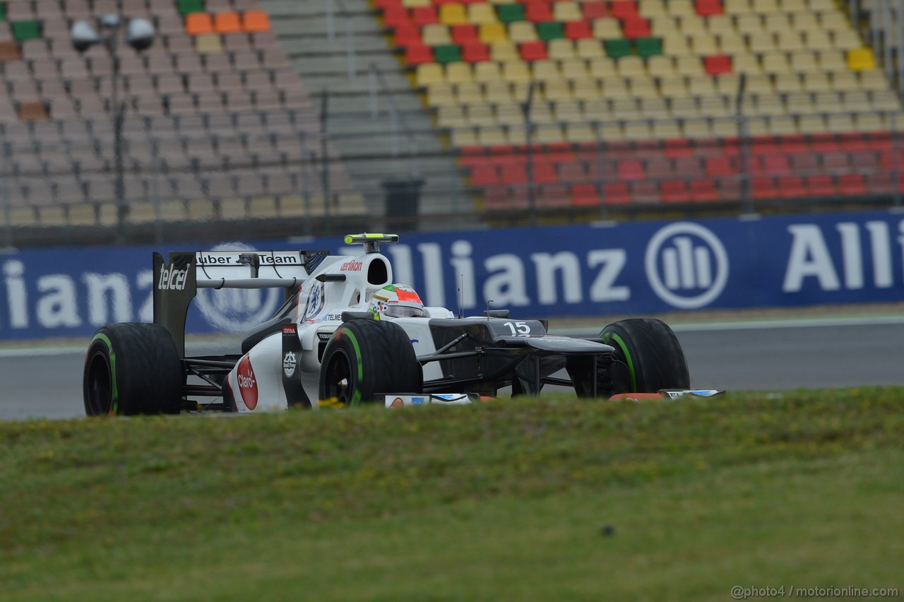 GP GERMANIA, 20.07.2012 - Prove Libere 2, Sergio Prez (MEX) Sauber F1 Team C31