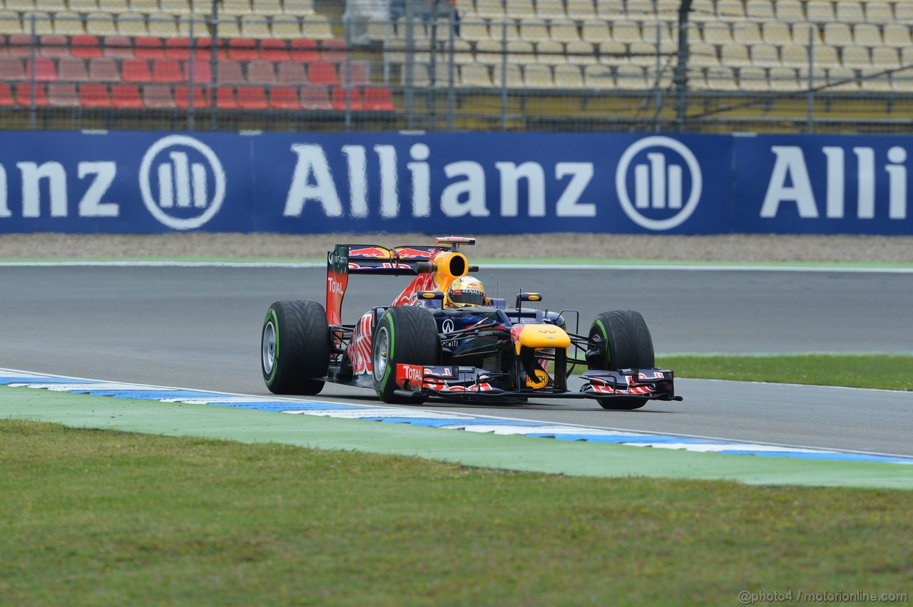 GP GERMANIA, 20.07.2012 - Prove Libere 2, Sebastian Vettel (GER) Red Bull Racing RB8