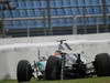 GP GERMANIA, 20.07.2012 - Free Practice 2, Michael Schumacher (GER) Mercedes AMG F1 W03 crash