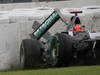 GP GERMANIA, 20.07.2012 - Free Practice 2, Michael Schumacher (GER) Mercedes AMG F1 W03 crash