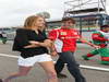GP GERMANIA, 20.07.2012 - Fernando Alonso (ESP) Ferrari F2012 with his Ragazzafriend Dasha Kapustina (RUS)