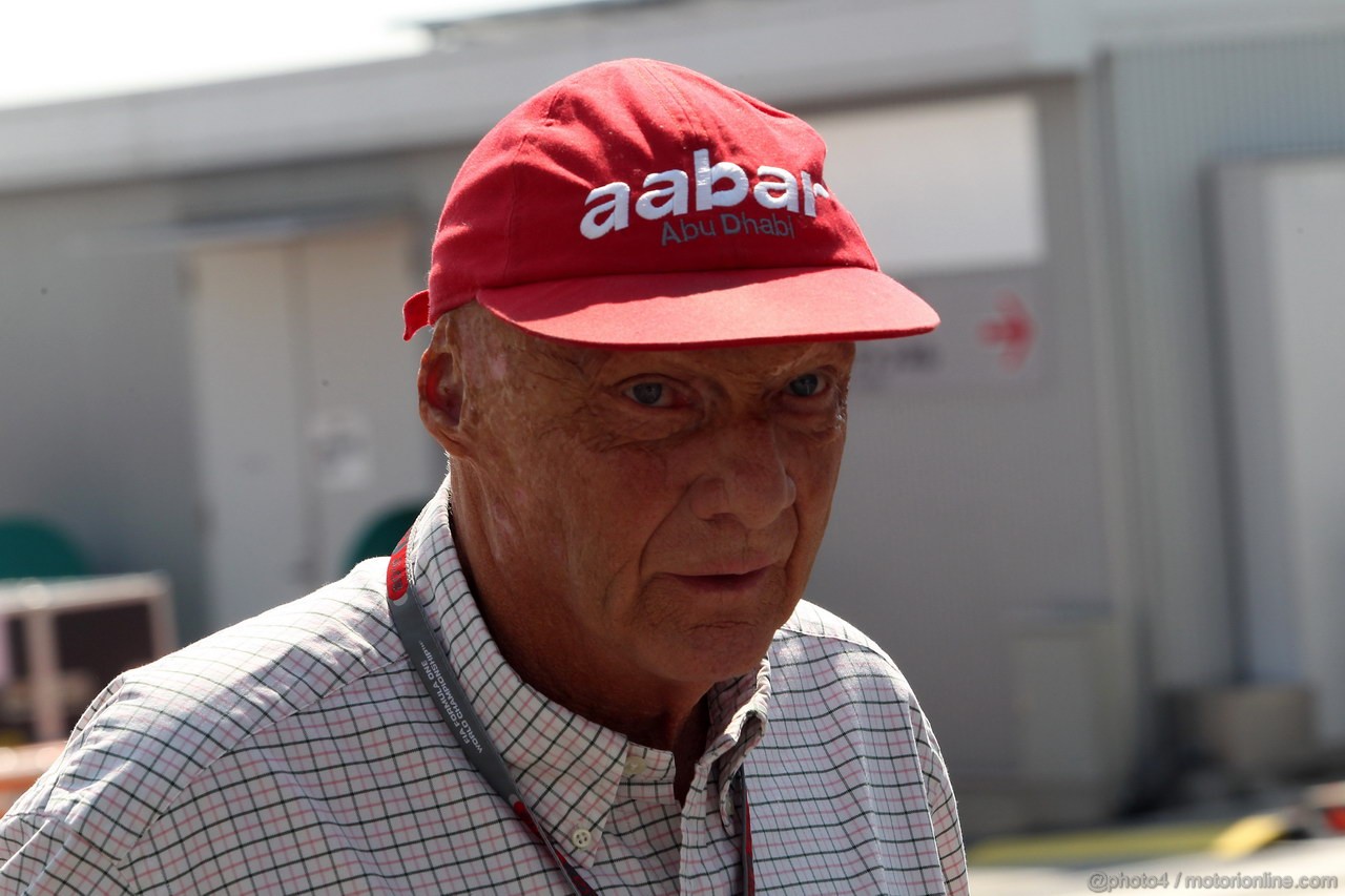 GP GIAPPONE, 07.10.2012- Nikki Lauda (AU), Mercedes 