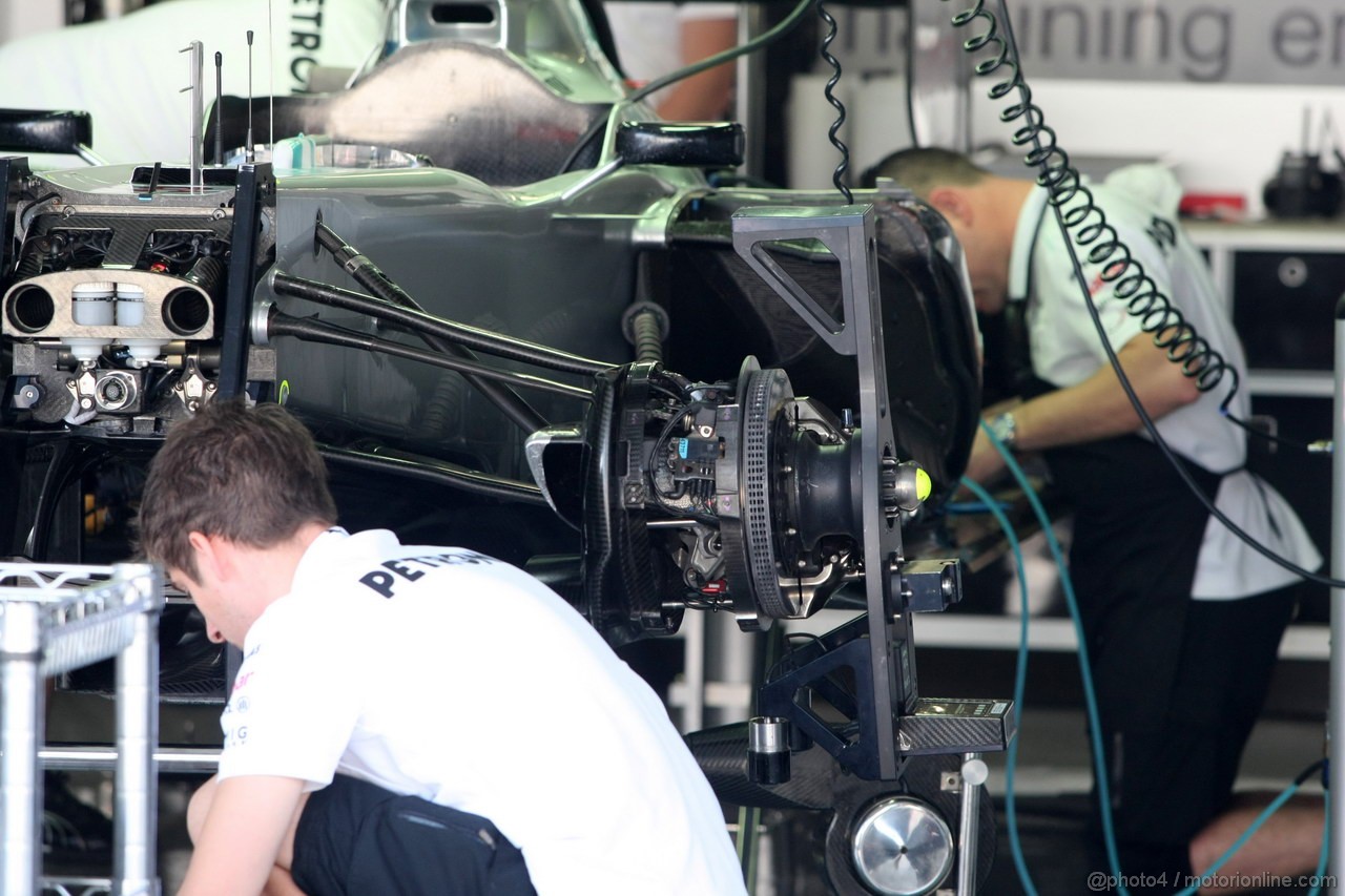 GP GIAPPONE, 07.10.2012- Mercedes AMG F1 W03 