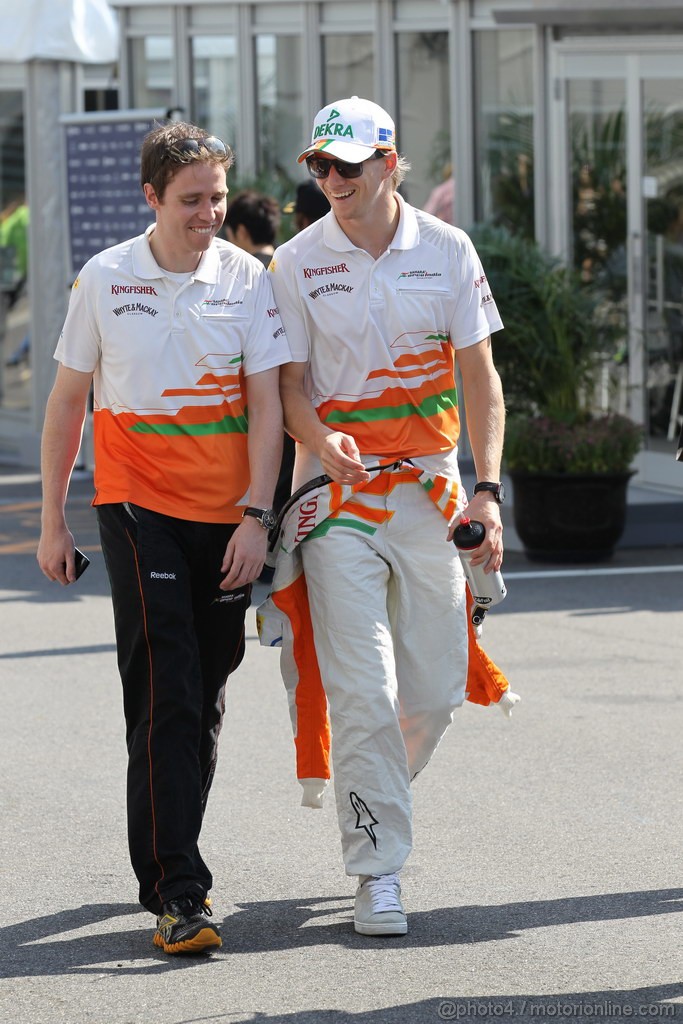 GP GIAPPONE, 07.10.2012- Nico Hulkenberg (GER) Sahara Force India F1 Team VJM05 