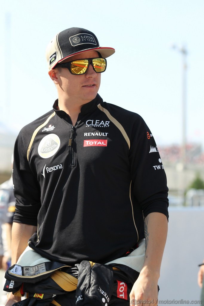 GP GIAPPONE, 07.10.2012- Kimi Raikkonen (FIN) Lotus F1 Team E20 