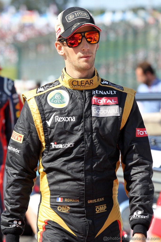 GP GIAPPONE, 07.10.2012- Romain Grosjean (FRA) Lotus F1 Team E20