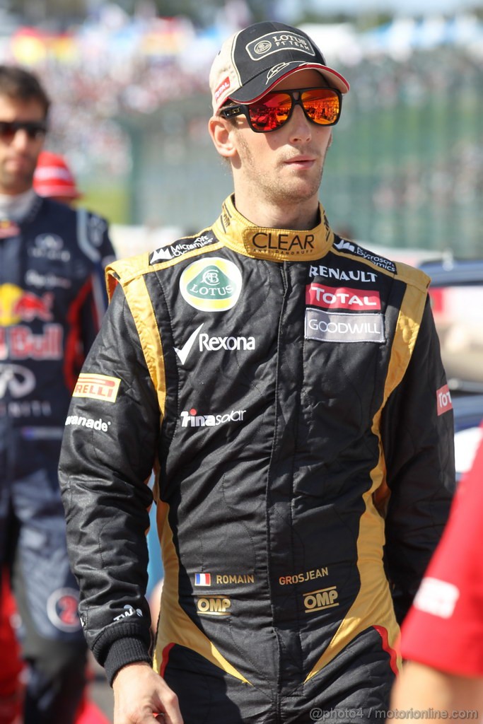 GP GIAPPONE, 07.10.2012- Romain Grosjean (FRA) Lotus F1 Team E20