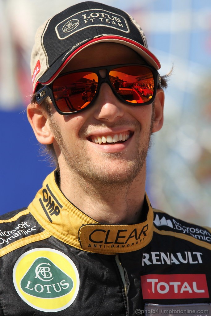 GP GIAPPONE, 07.10.2012- Romain Grosjean (FRA) Lotus F1 Team E20