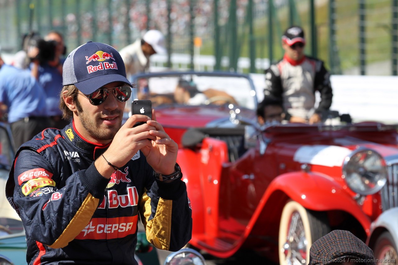 GP GIAPPONE, 07.10.2012- Jean-Eric Vergne (FRA) Scuderia Toro Rosso STR7 