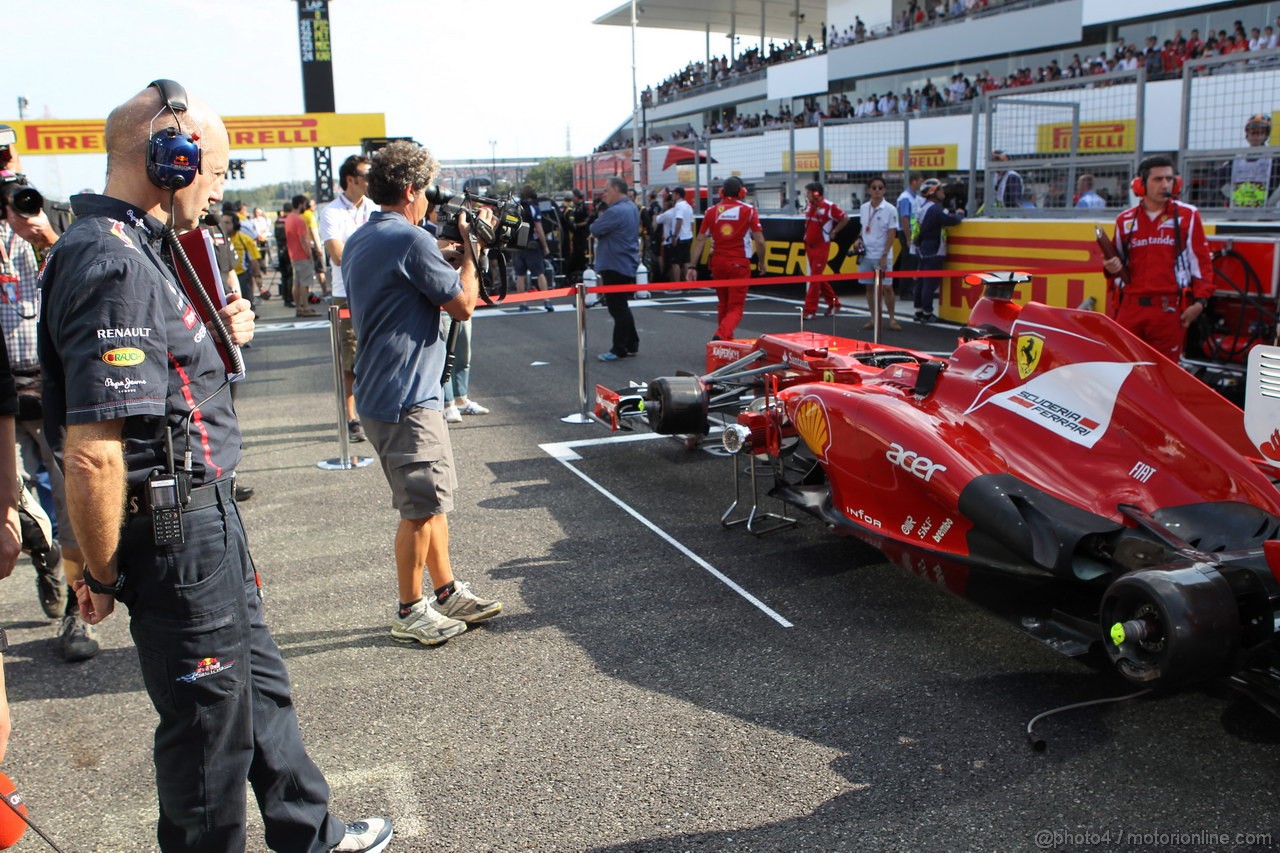 GP GIAPPONE, 07.10.2012- Gara, Adrian Newey (GBR), Red Bull Racing , Technical Operations Director 