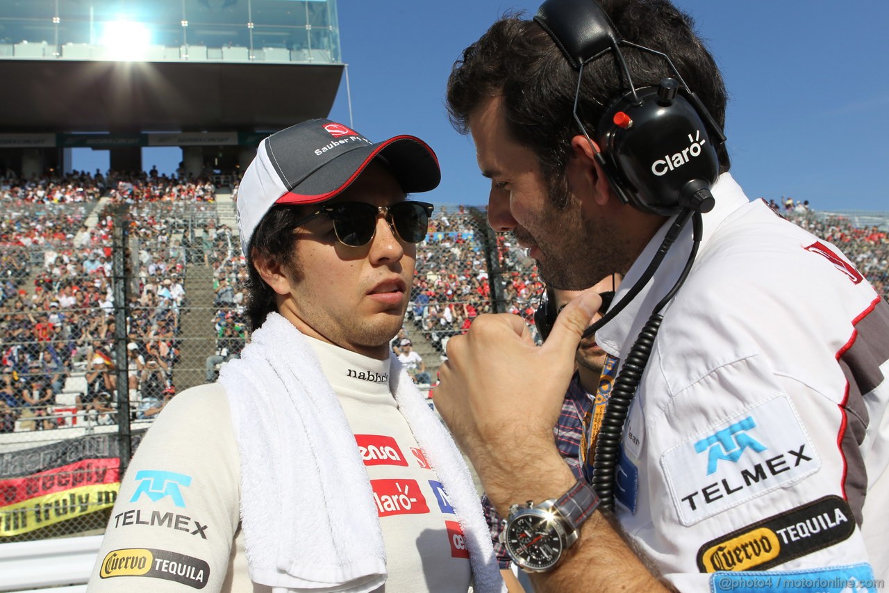 GP GIAPPONE, 07.10.2012- Gara, Sergio Prez (MEX) Sauber F1 Team C31