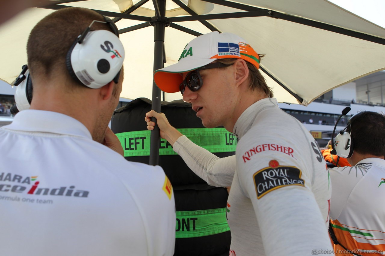 GP GIAPPONE, 07.10.2012- Gara, Nico Hulkenberg (GER) Sahara Force India F1 Team VJM05 