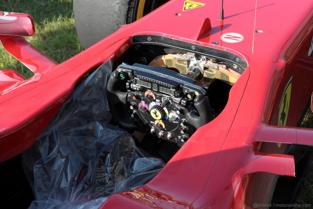 GP GIAPPONE, 07.10.2012- Gara, Crash, Fernando Alonso (ESP) Ferrari F2012
