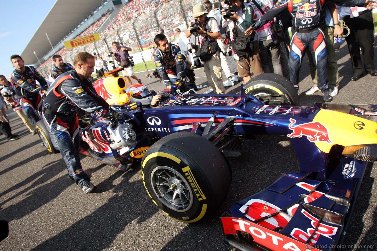 GP GIAPPONE, 07.10.2012- Gara, Sebastian Vettel (GER) Red Bull Racing RB8