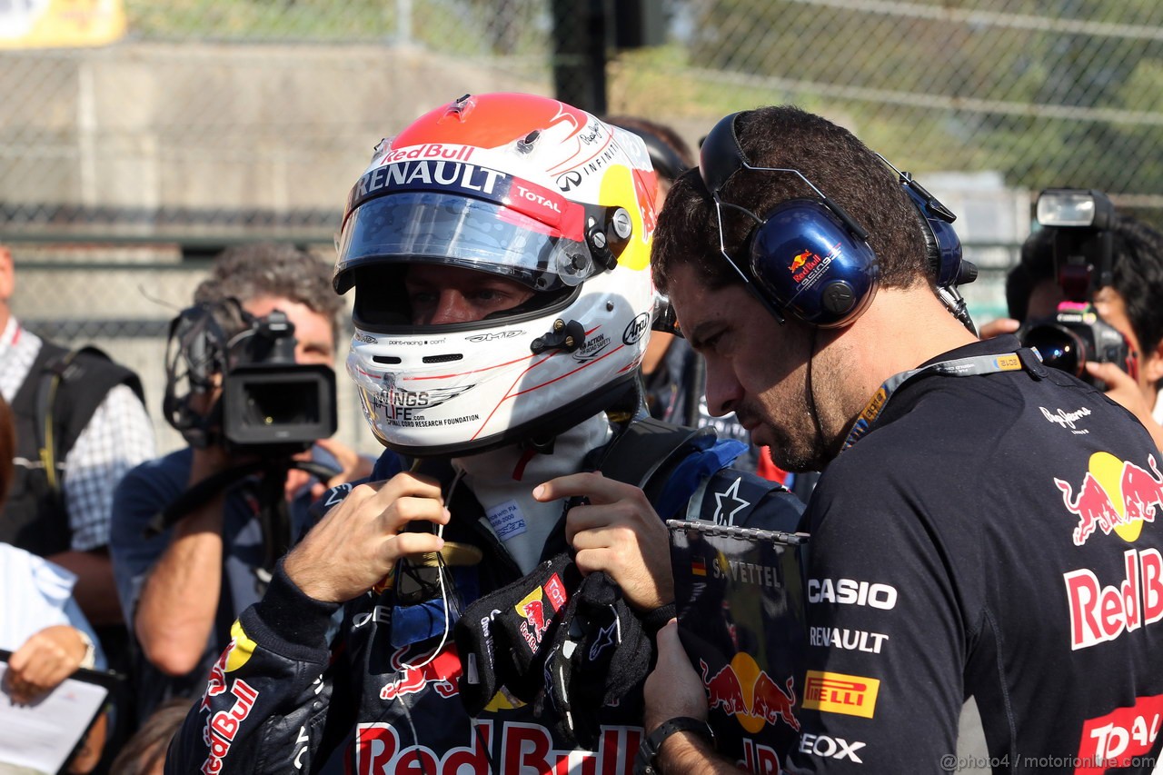 GP GIAPPONE, 07.10.2012- Gara, Sebastian Vettel (GER) Red Bull Racing RB8