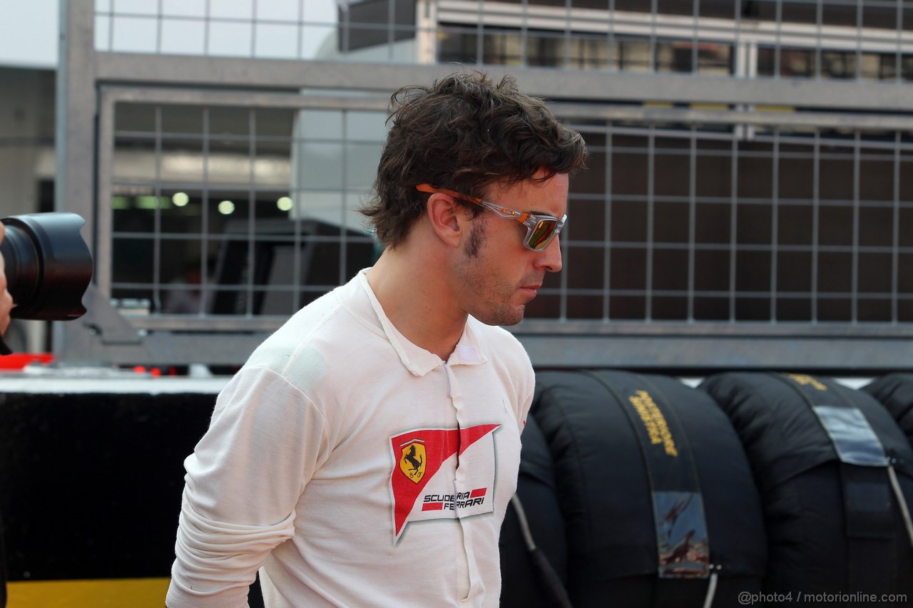 GP GIAPPONE, 07.10.2012- Gara, Fernando Alonso (ESP) Ferrari F2012 