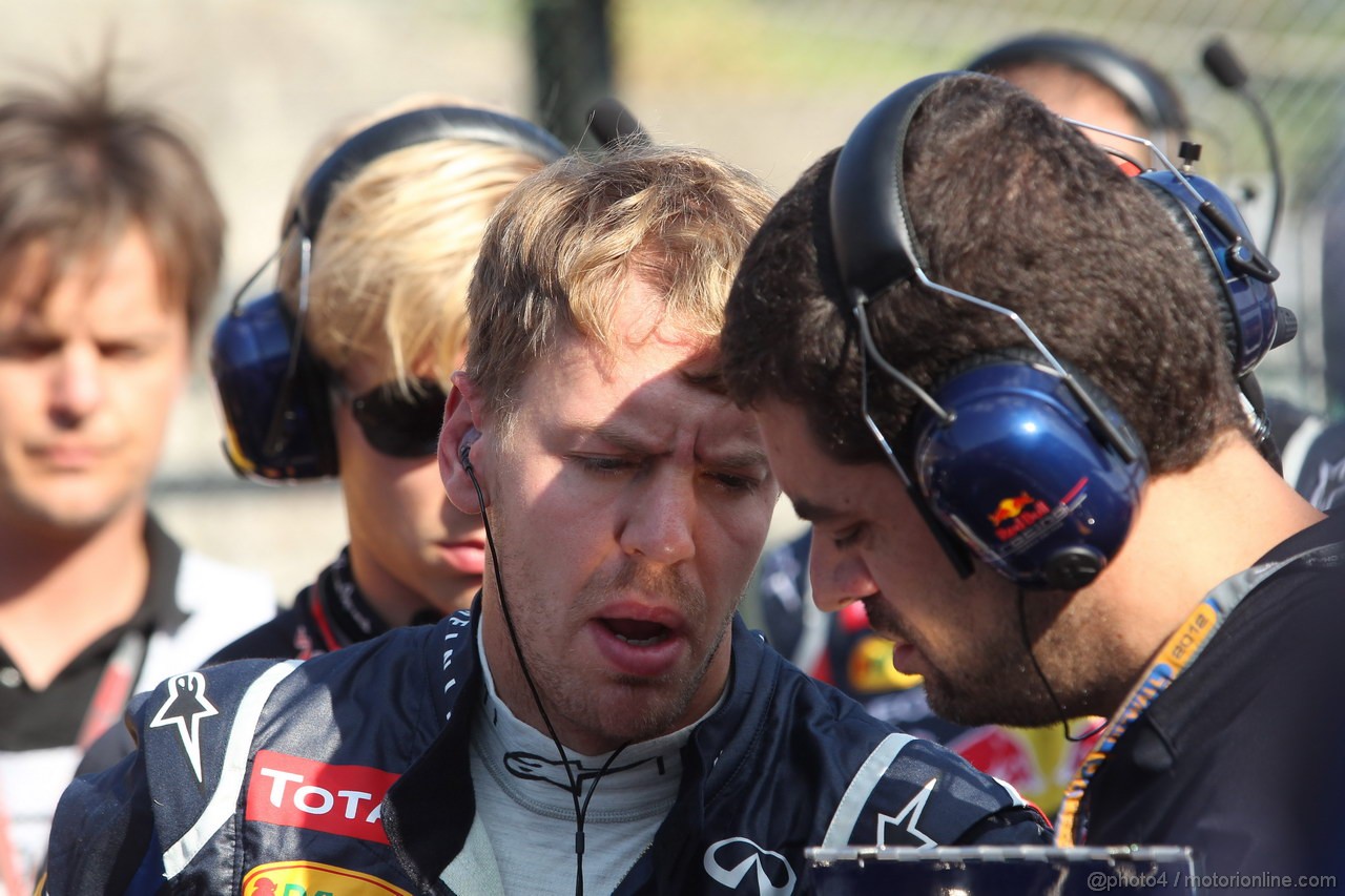 GP GIAPPONE, 07.10.2012- Gara, Sebastian Vettel (GER) Red Bull Racing RB8