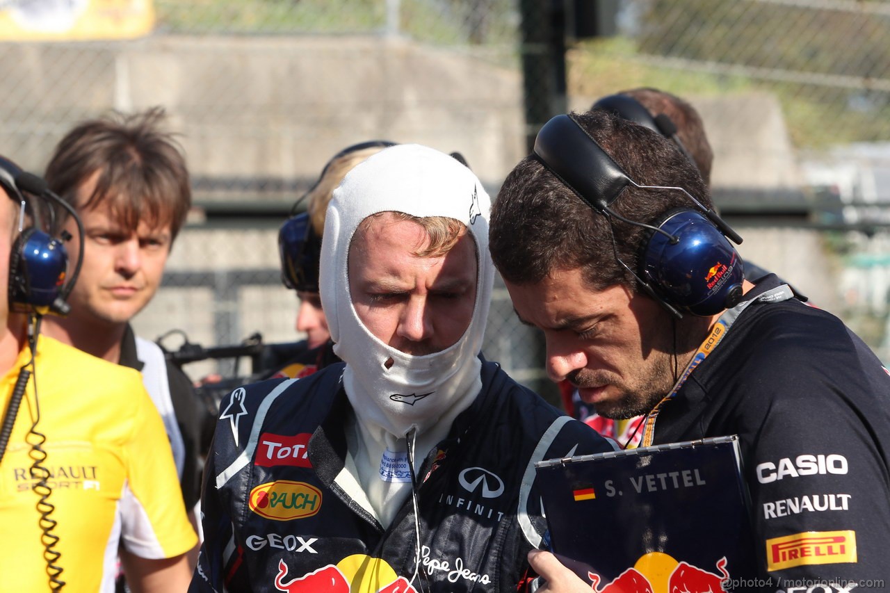GP GIAPPONE, 07.10.2012- Gara, Sebastian Vettel (GER) Red Bull Racing RB8