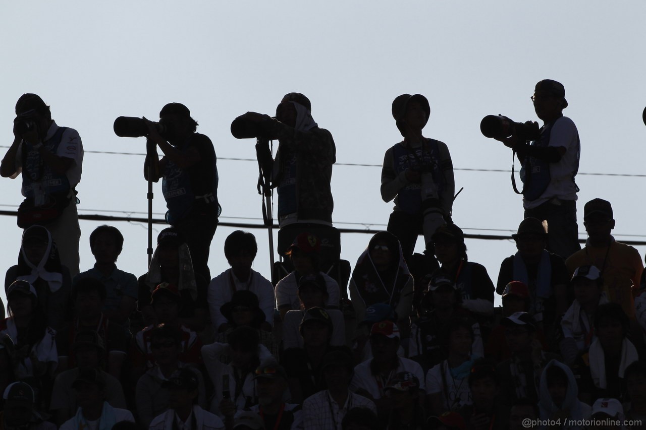 GP GIAPPONE, 07.10.2012- Gara, Photographers