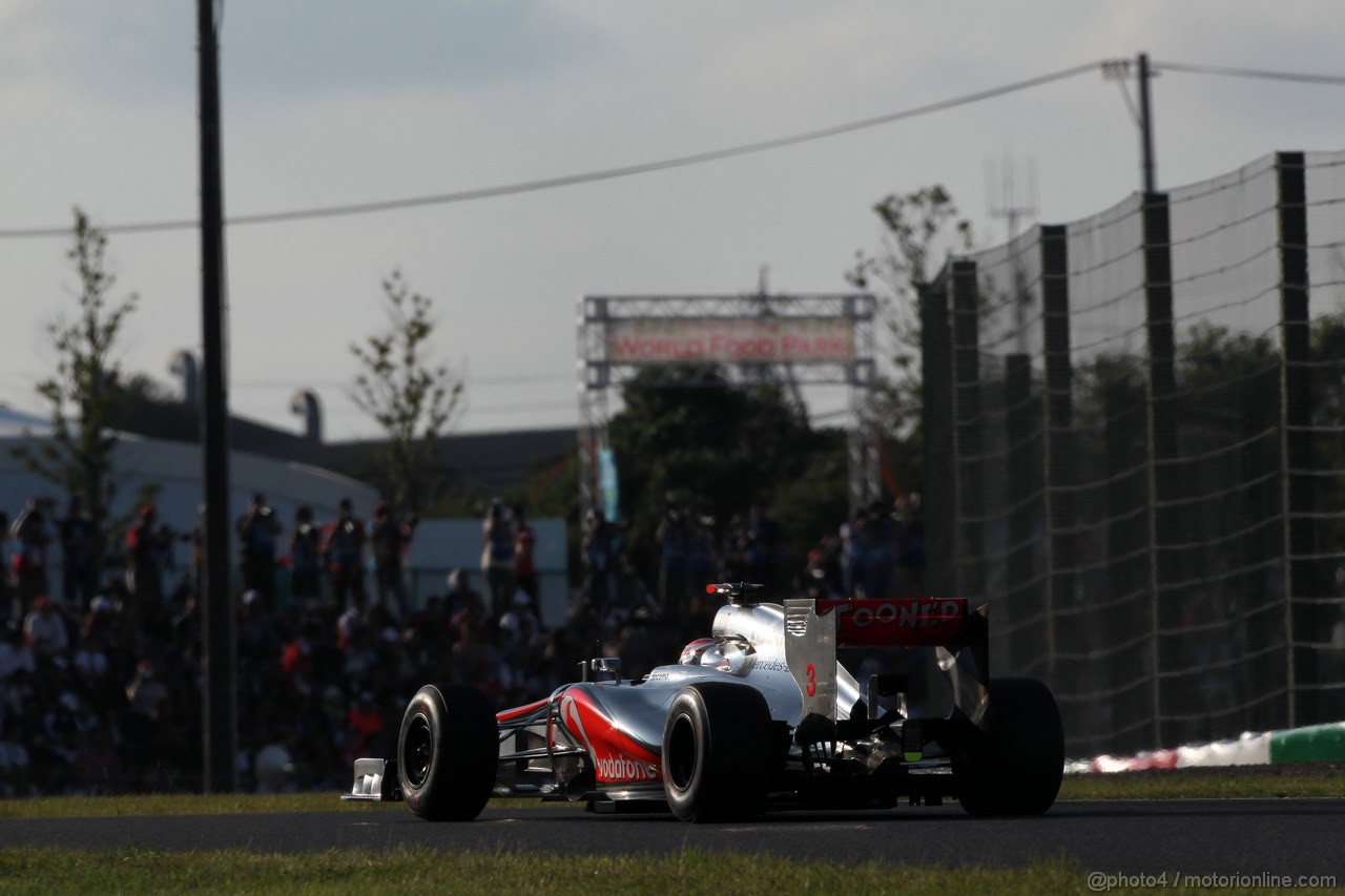 GP GIAPPONE, 07.10.2012- Gara, Jenson Button (GBR) McLaren Mercedes MP4-27 