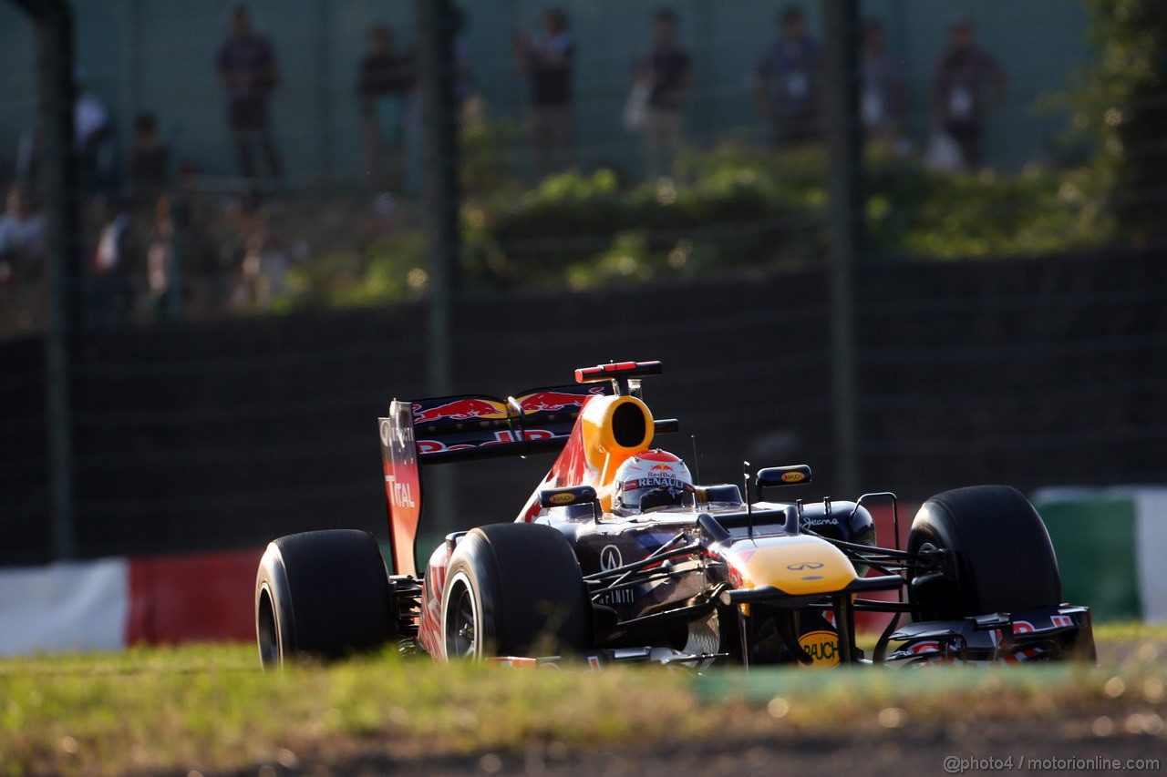 GP GIAPPONE, 07.10.2012- Gara, Sebastian Vettel (GER) Red Bull Racing RB8 
