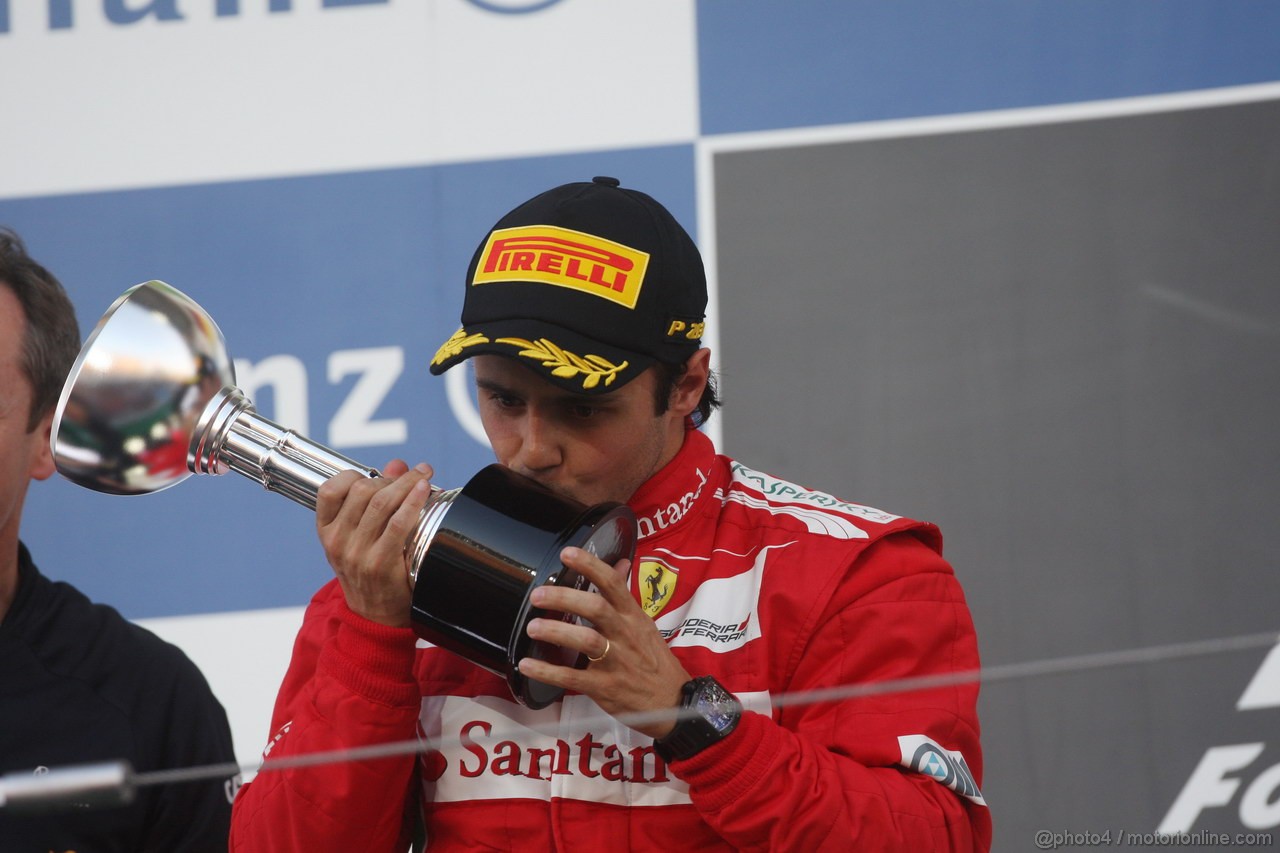 GP GIAPPONE, 07.10.2012- Gara, secondo Felipe Massa (BRA) Ferrari F2012