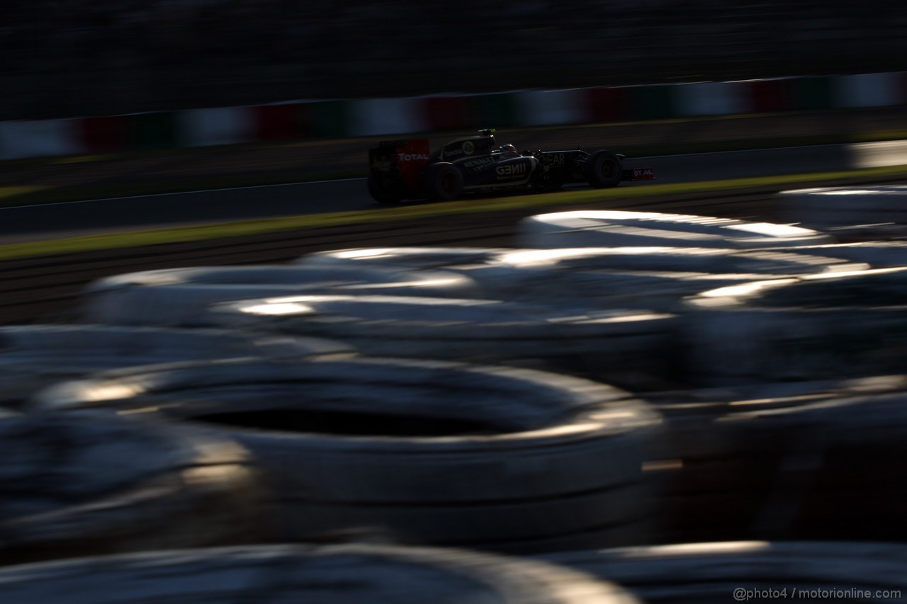 GP GIAPPONE, 07.10.2012- Gara, Romain Grosjean (FRA) Lotus F1 Team E20 