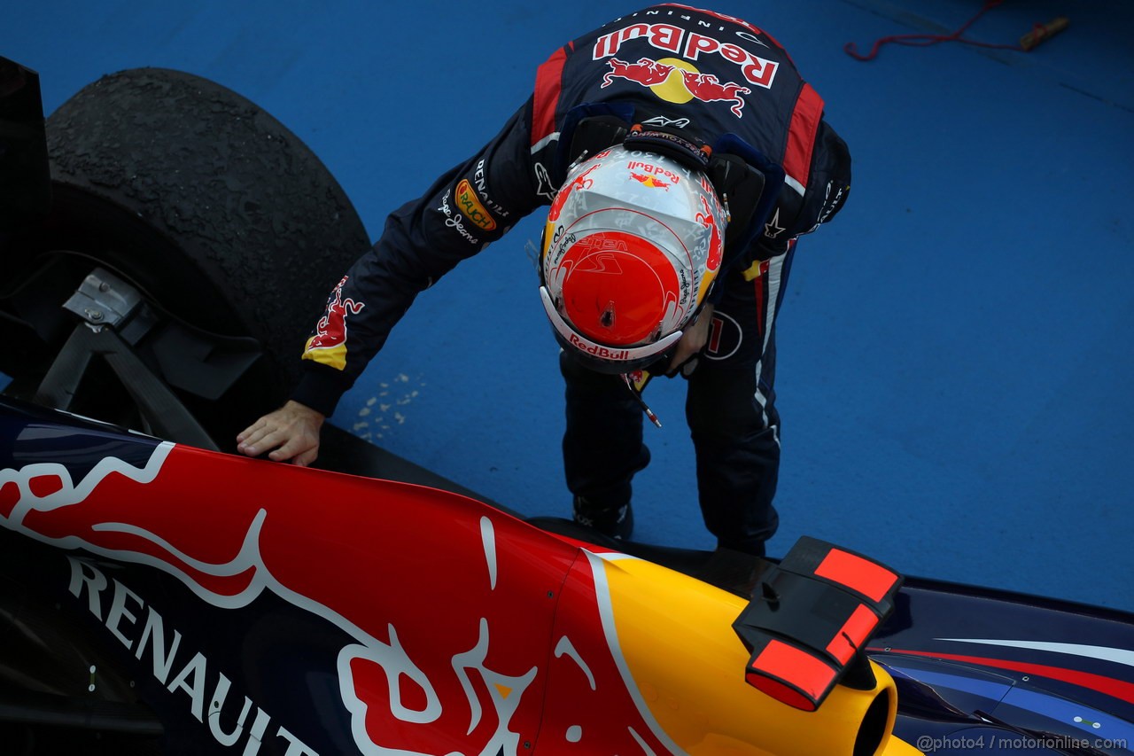 GP GIAPPONE, 07.10.2012- Gara, Sebastian Vettel (GER) Red Bull Racing RB8 vincitore