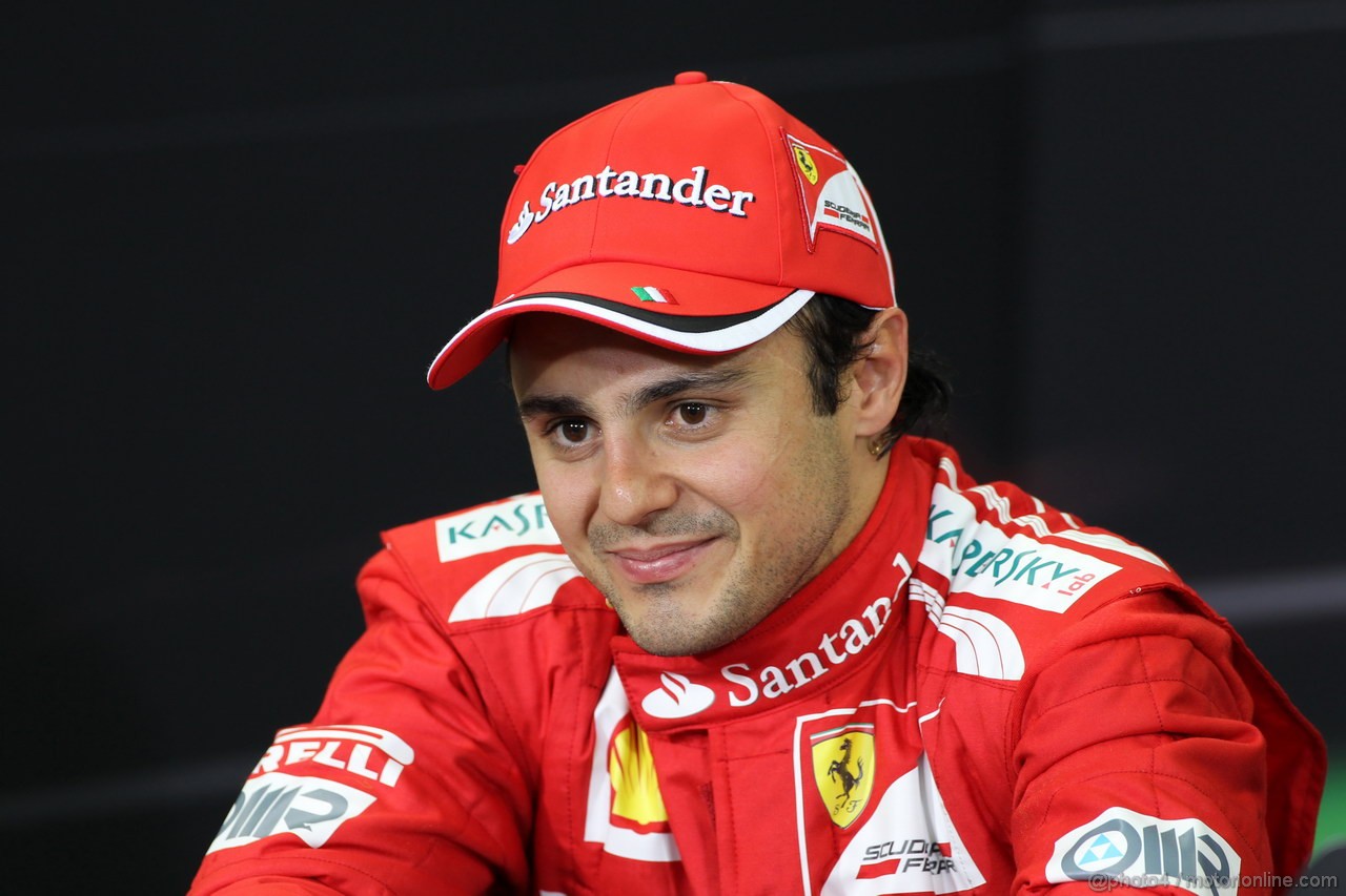GP GIAPPONE, 07.10.2012- Gara, Conferenza Stampa, Felipe Massa (BRA) Ferrari F2012