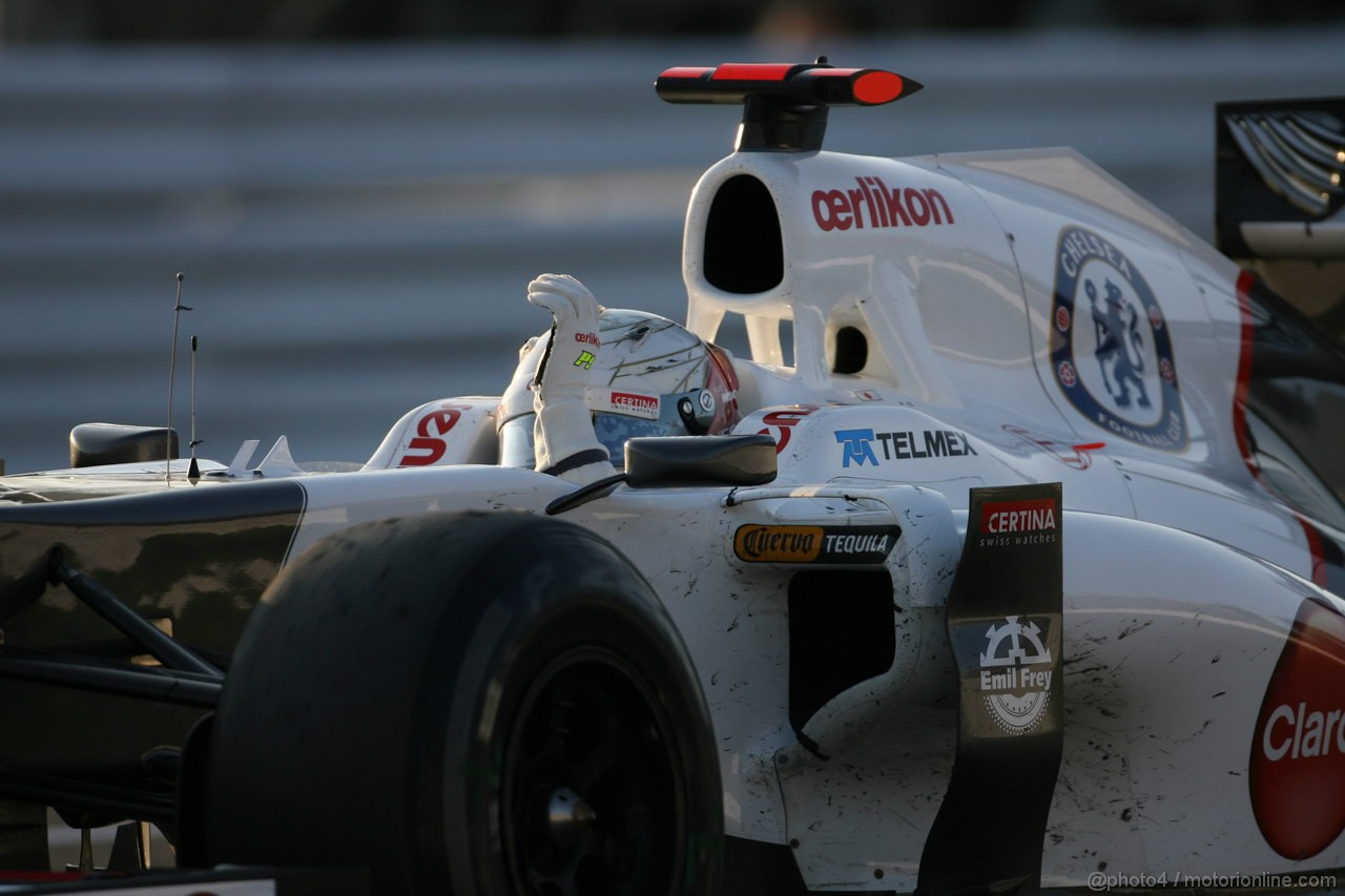 GP GIAPPONE, 07.10.2012- Gara, terzo Kamui Kobayashi (JAP) Sauber F1 Team C31