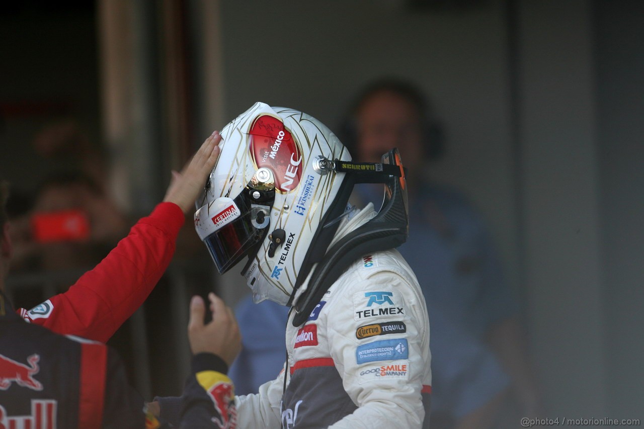 GP GIAPPONE, 07.10.2012- Gara, terzo Kamui Kobayashi (JAP) Sauber F1 Team C31