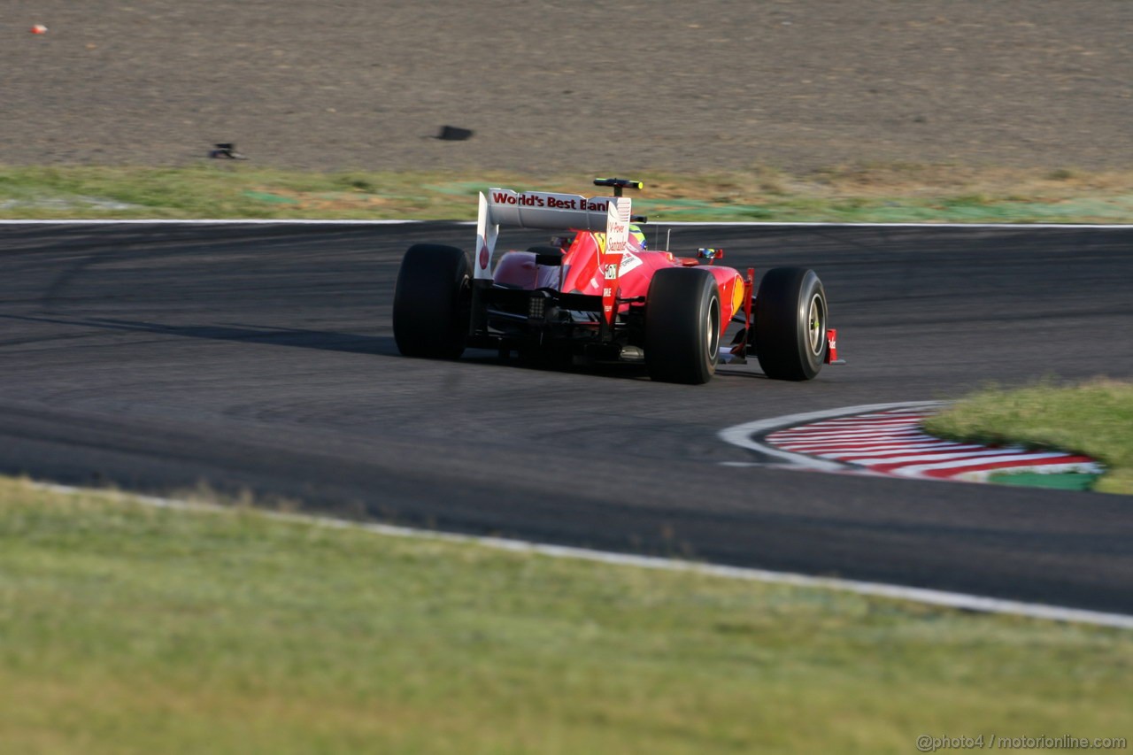 GP GIAPPONE, 07.10.2012- Gara, Felipe Massa (BRA) Ferrari F2012 