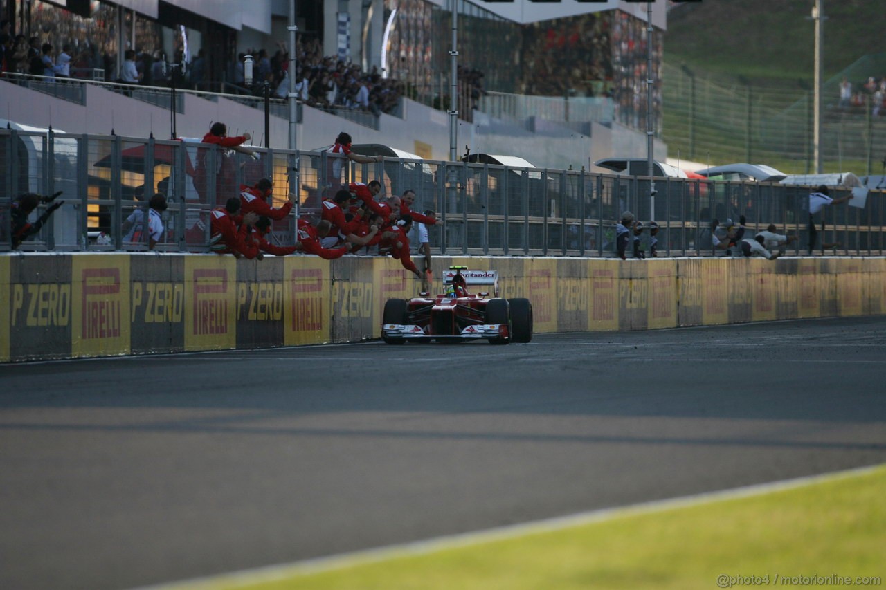 GP GIAPPONE, 07.10.2012- Gara, secondo Felipe Massa (BRA) Ferrari F2012