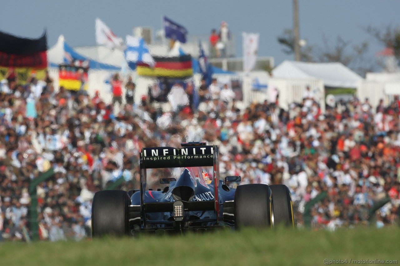 GP GIAPPONE, 07.10.2012- Gara, Sebastian Vettel (GER) Red Bull Racing RB8
