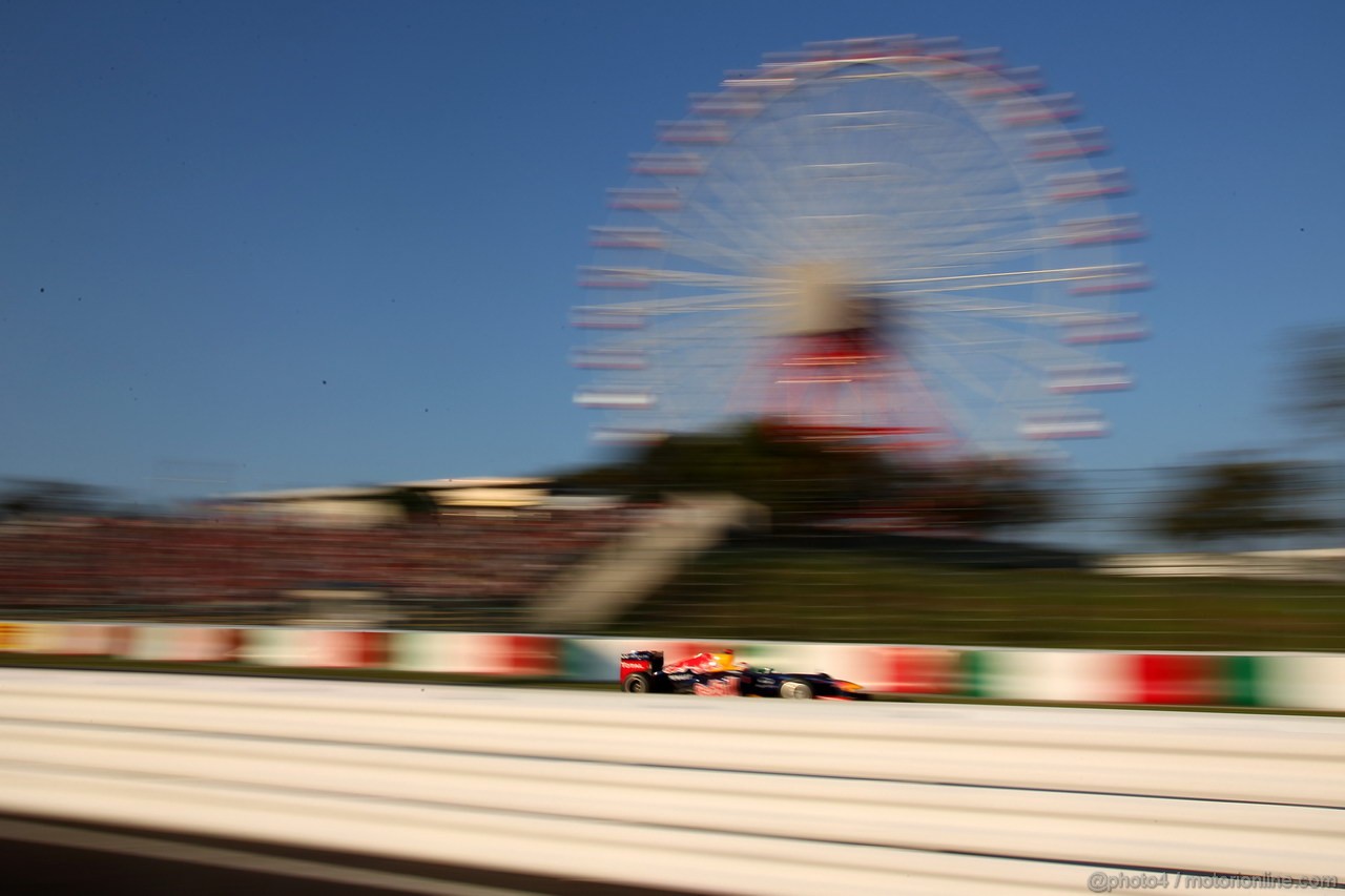 GP GIAPPONE, 07.10.2012- Gara, Sebastian Vettel (GER) Red Bull Racing RB8 