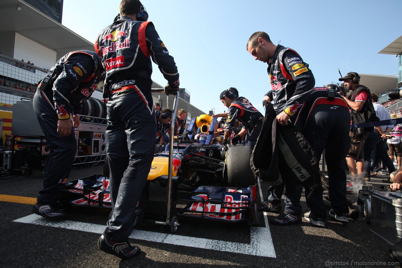 GP GIAPPONE, 07.10.2012- Gara, Mark Webber (AUS) Red Bull Racing RB8 