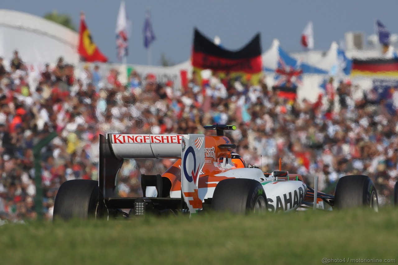 GP GIAPPONE, 07.10.2012- Gara, Nico Hulkenberg (GER) Sahara Force India F1 Team VJM05 