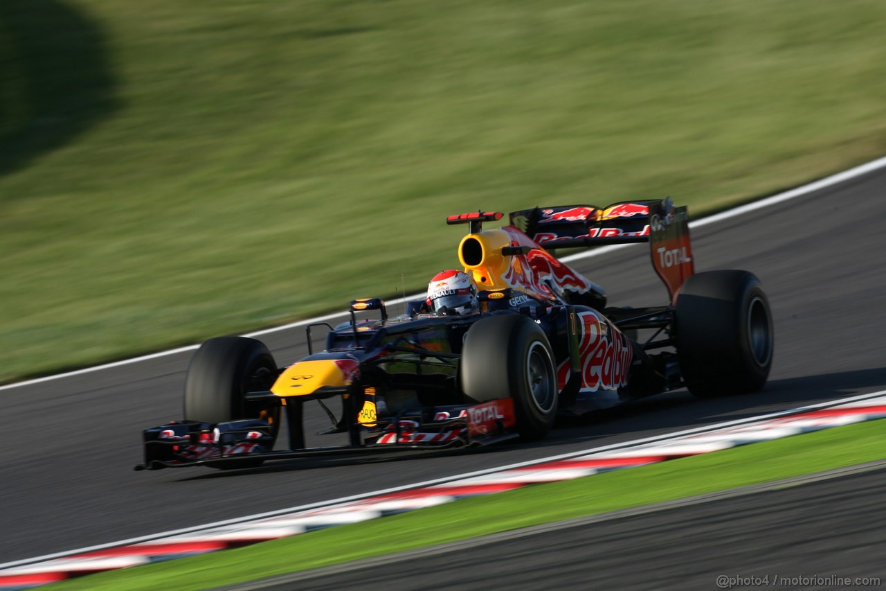 GP GIAPPONE, 07.10.2012- Gara, Sebastian Vettel (GER) Red Bull Racing RB8 