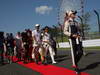 GP GIAPPONE, 07.10.2012- Pastor Maldonado (VEN) Williams F1 Team FW34 at drivers parade  