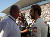 GP GIAPPONE, 07.10.2012- Gara, Helmut Marko (AUT), Red Bull Racing, Red Bull Advisor e Jean-Eric Vergne (FRA) Scuderia Toro Rosso STR7 