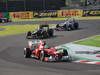 GP GIAPPONE, 07.10.2012- Gara, Felipe Massa (BRA) Ferrari F2012 davanti a Kimi Raikkonen (FIN) Lotus F1 Team E20 