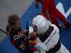 GP GIAPPONE, 07.10.2012- Gara, Sebastian Vettel (GER) Red Bull Racing RB8 vincitore e terzo Kamui Kobayashi (JAP) Sauber F1 Team C31 