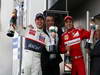 GP GIAPPONE, 07.10.2012- Gara, terzo Kamui Kobayashi (JAP) Sauber F1 Team C31, Jean Alesi (FRA) e secondo Felipe Massa (BRA) Ferrari F2012 