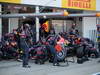GP GIAPPONE, 07.10.2012- Gara, Pit Stop, Mark Webber (AUS) Red Bull Racing RB8 
