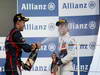 GP GIAPPONE, 07.10.2012- Gara, Sebastian Vettel (GER) Red Bull Racing RB8 vincitore e terzo Kamui Kobayashi (JAP) Sauber F1 Team C31 