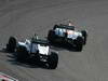GP GIAPPONE, 07.10.2012- Gara, Michael Schumacher (GER) Mercedes AMG F1 W03 e Nico Hulkenberg (GER) Sahara Force India F1 Team VJM05 