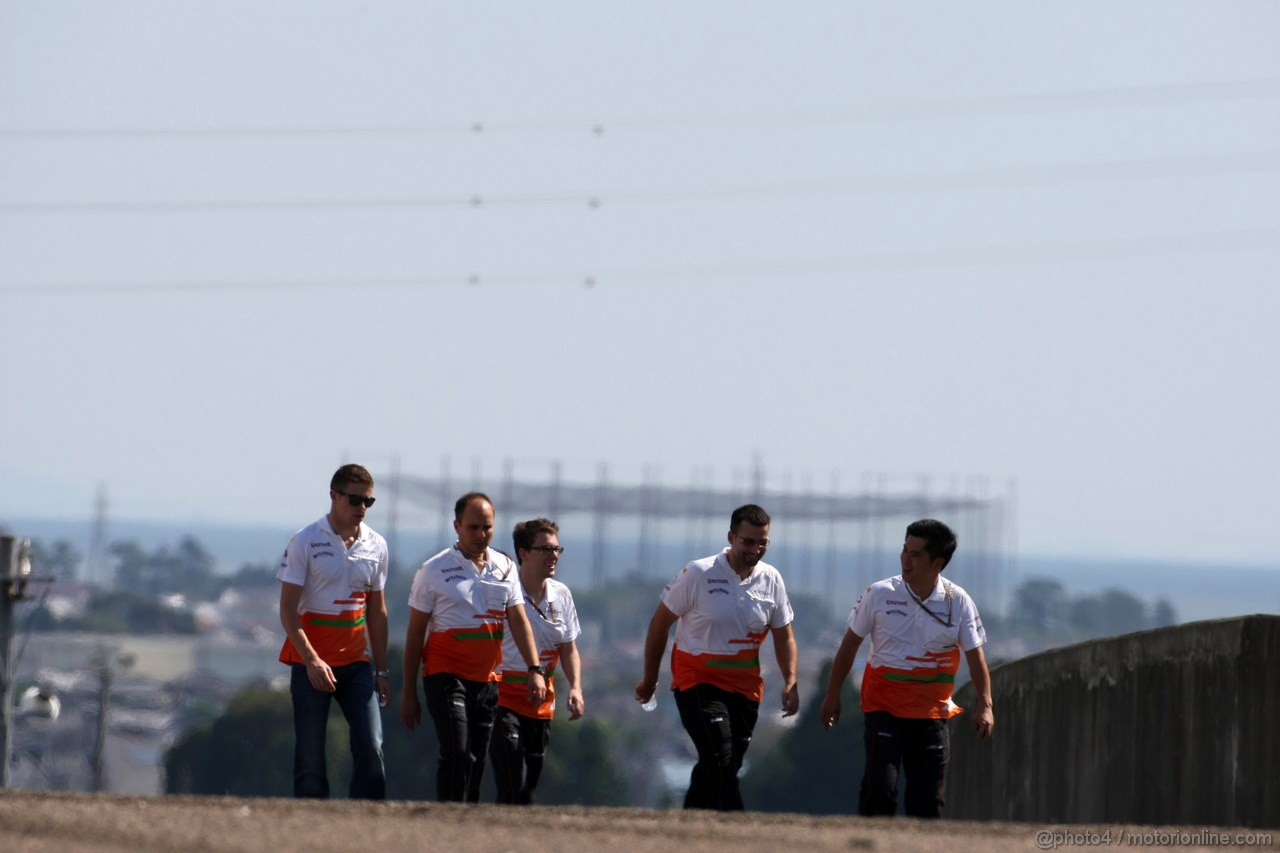 GP GIAPPONE, 04.10.2012- Paul di Resta (GBR) Sahara Force India F1 Team VJM05 