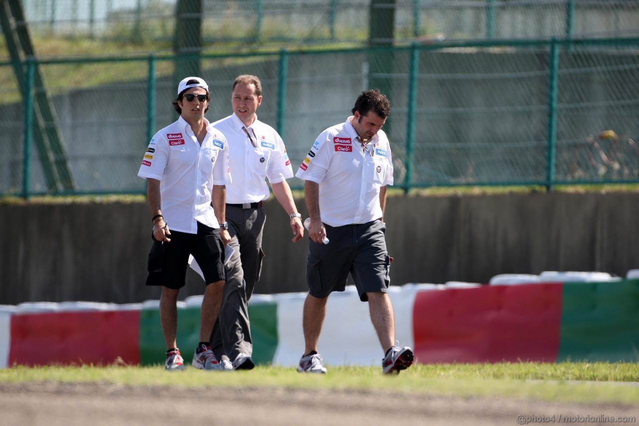 GP GIAPPONE, 04.10.2012- Sergio Prez (MEX) Sauber F1 Team C31