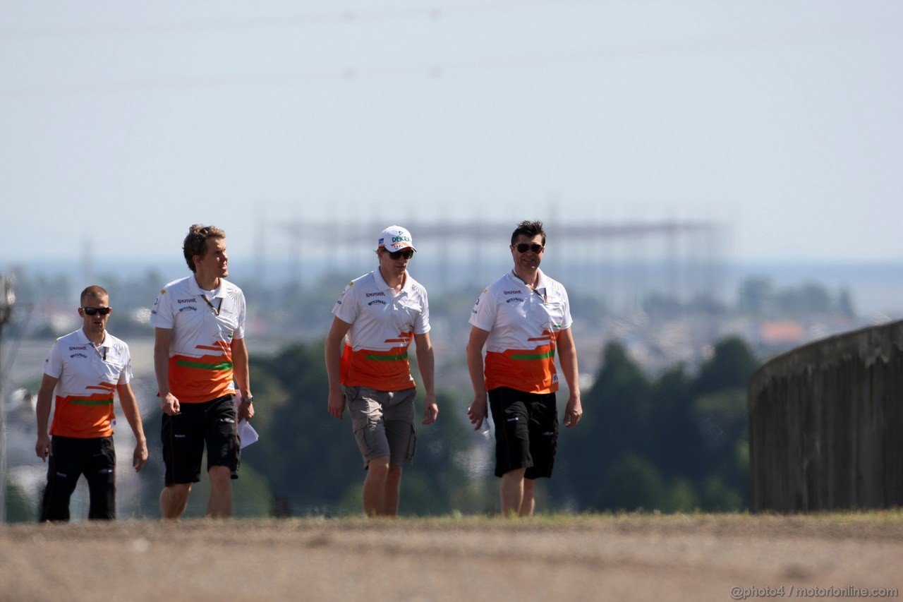GP GIAPPONE, 04.10.2012- Nico Hulkenberg (GER) Sahara Force India F1 Team VJM05